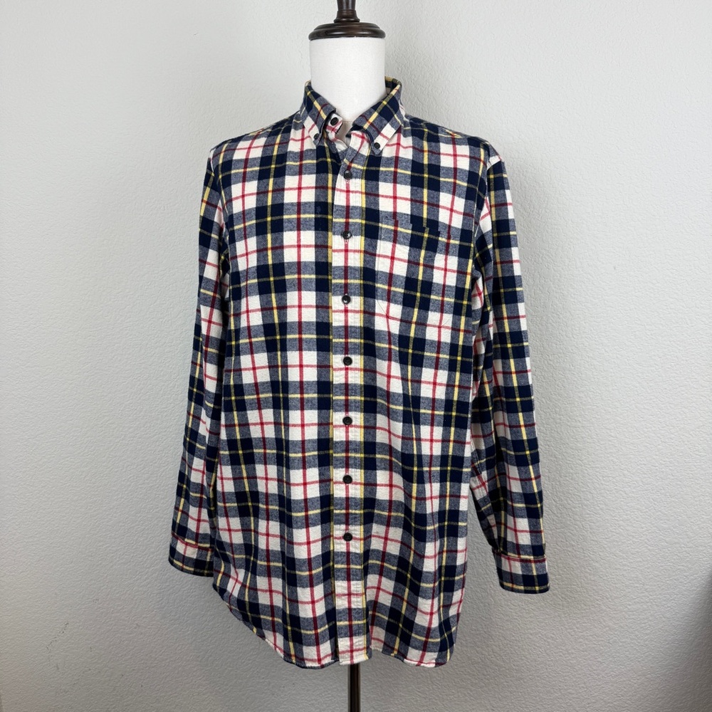L.L. BEAN Men’s Plaid Flannel Traditional Fit | Large - Tall